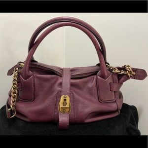 *PRICE DROP*  Vintage Burberry Buffalo Leather Tote